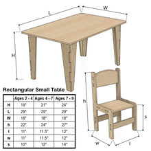 Load image into Gallery viewer, ASHLYN- Small Rectangular Table