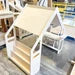 Load image into Gallery viewer, WALLY- Playhouse Inspired Bookshelf + Toy Shelf