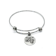 Load image into Gallery viewer, Mom Gift, Just Livin’ The (Mother)Hood Life Bracelet, Motherhood Gift, Gift For Mom, New Mom Braclet, Gift From Kids, Mothers Day Gift