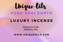 Load image into Gallery viewer, Unique Oils Luxury Incense - Fung Shui Earth (pack of 10)