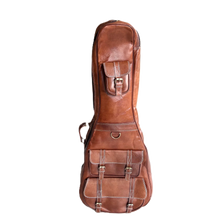 Load image into Gallery viewer, Personalized Leather Guitar Case