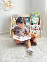 Load image into Gallery viewer, TOMIBOY- Bookshelf with Hidden Storage