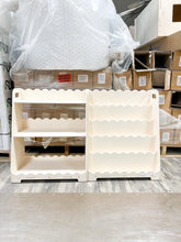 Load image into Gallery viewer, LORI SCALLOPED- Bookshelf + Toy Shelf Set