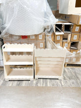 Load image into Gallery viewer, LORI SCALLOPED- Bookshelf + Toy Shelf Set