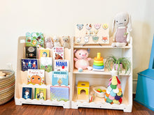 Load image into Gallery viewer, LORI SCALLOPED- Bookshelf + Toy Shelf Set