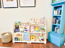Load image into Gallery viewer, LORI SCALLOPED- Bookshelf + Toy Shelf Set