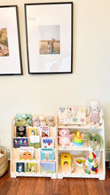Load image into Gallery viewer, LORI SCALLOPED- Bookshelf + Toy Shelf Set