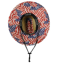 Load image into Gallery viewer, American Straw Hat