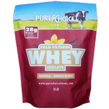 Load image into Gallery viewer, Whey Protein Isolate with Organic Vanilla