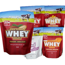 Load image into Gallery viewer, Whey Protein Isolate Flight   Try 5 flavors!