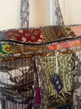 Load image into Gallery viewer, Quilted Cotton Tote