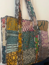 Load image into Gallery viewer, Quilted Cotton Tote