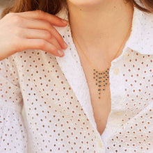 Load image into Gallery viewer, Mini Gemstone Fringe Necklaces