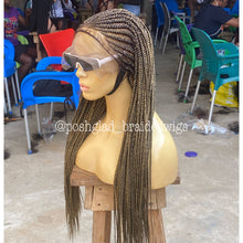 Load image into Gallery viewer, Cornrow Braid Wig - 13x6 Deep Frontal - Bonnie