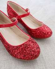 Load image into Gallery viewer, Rock Glitter Mary Jane with Glitter Heels for Girls