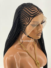 Load image into Gallery viewer, Cornrow Braid Wig "13 by 4 Lace Frontal" Wig Val