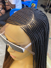 Load image into Gallery viewer, Cornrow Braid Wig (13x4 Lace Frontal) - C cut