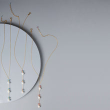 Load image into Gallery viewer, Pearl and Gemstone Necklace Collection