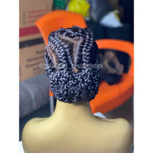 Load image into Gallery viewer, Feedin Braid Wig With Heart, Human Hair Full Lace, Black Color, Glueless - Farrah