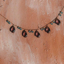Load image into Gallery viewer, Rhodolite Garnet Sparkler Necklace