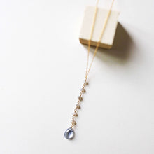 Load image into Gallery viewer, Tanzanite Quartz Yoga Pendant