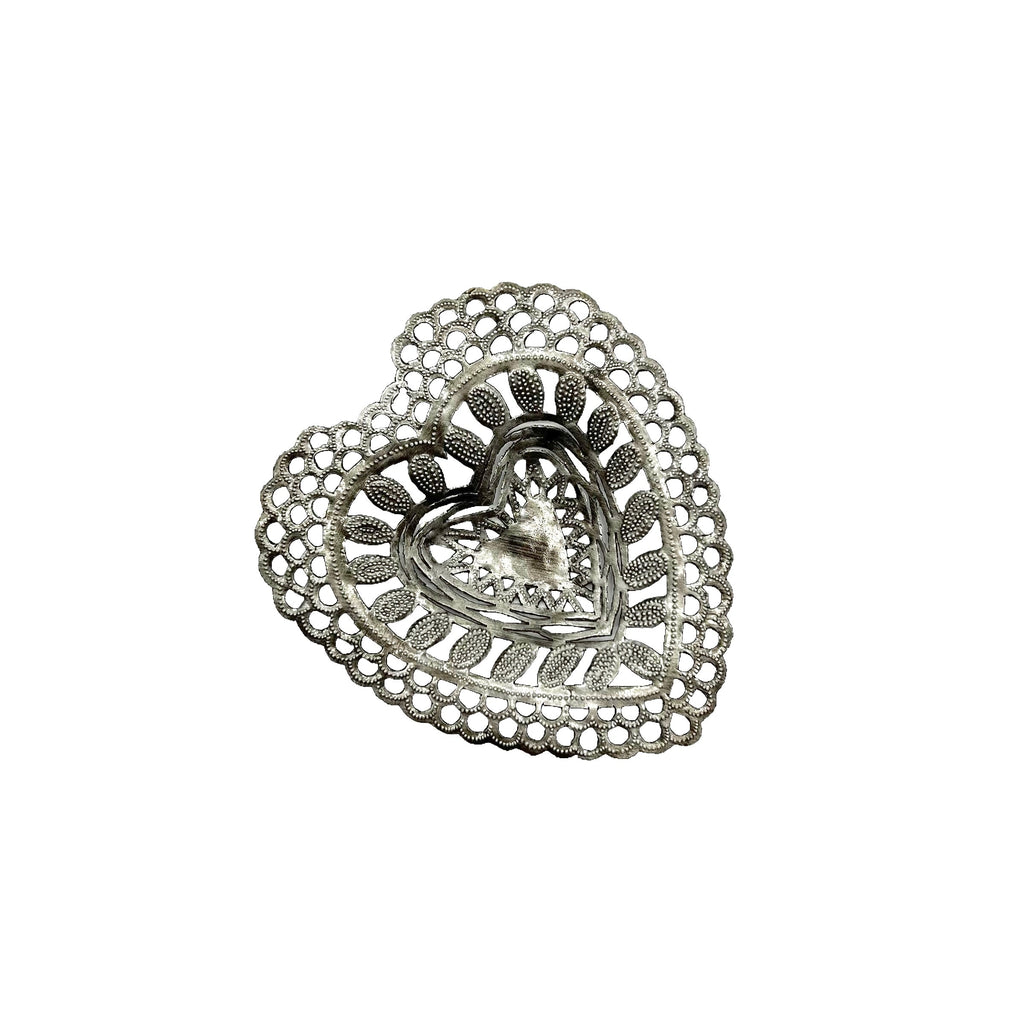 Steel Drum Heart Dish