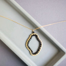 Load image into Gallery viewer, Black Spinel Freestyle Jewelry Set
