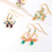 Load image into Gallery viewer, The Pixy Earring - Green Onyx
