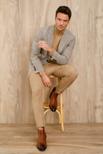 Load image into Gallery viewer, The Oslo Tan Leather Chelsea Men Boot
