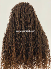 Load image into Gallery viewer, Distressed Locs Wig, Color 1B/27/30, Swiss Full Lace, Midback Length - Ready To Ship