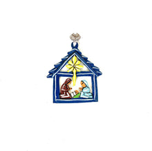 Load image into Gallery viewer, Star Tiny Nativity Ornament