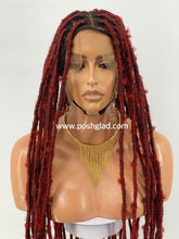 Load image into Gallery viewer, Distress Locs Wig (100% Human Hair Lace Base) Ready To Ship - Rosemary