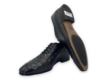 Load image into Gallery viewer, The Randor Black Crocodile Leather Oxford Men Shoe