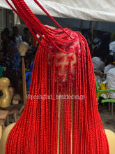 Load image into Gallery viewer, Knotless Braid Wig - Premium Red Calf Length - Kendal