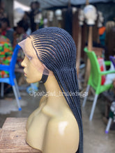 Load image into Gallery viewer, Cornrow Braid Wig (Ready to Ship) - Aisha