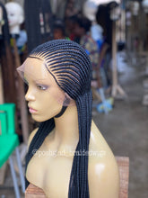 Load image into Gallery viewer, Cornrow Braid Wig (Ready to Ship) - Aisha