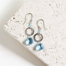 Load image into Gallery viewer, Aquamarine Quartz Airie Earring