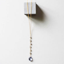 Load image into Gallery viewer, Tanzanite Quartz Yoga Pendant