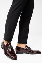 Load image into Gallery viewer, The Dodoma Burgundy Patent Leather Loafer Men Shoe