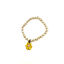 Load image into Gallery viewer, Ceramic Daisy Bracelet