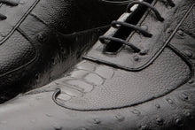 Load image into Gallery viewer, The Alabama Black Wingtip Oxford Men Shoe