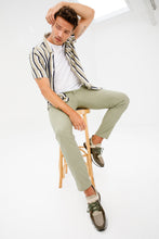 Load image into Gallery viewer, The Reno Green Leather Men Sneaker Final Sale!