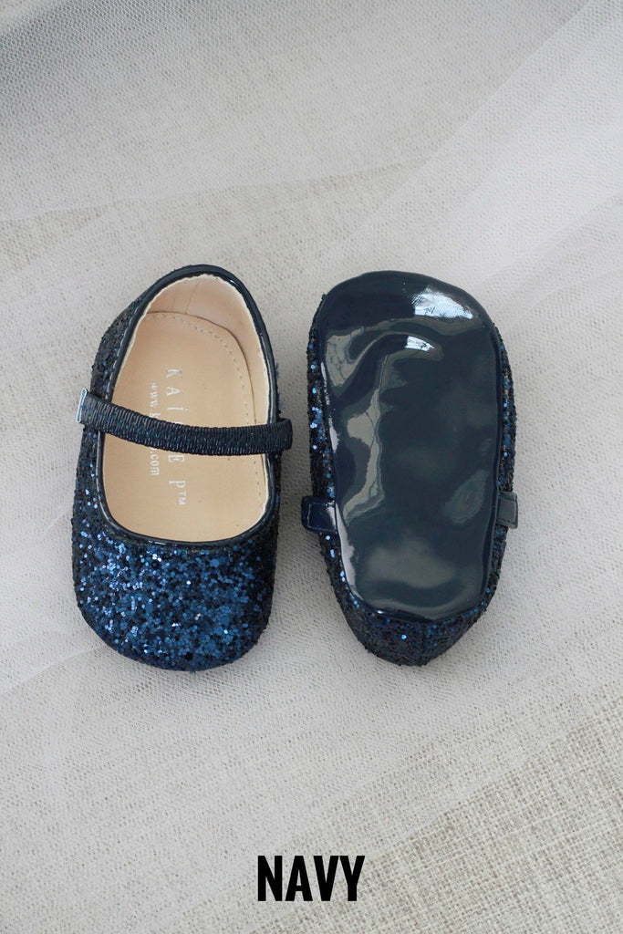 Rock Glitter Mary Jane Ballet Flats