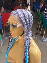 Load image into Gallery viewer, Pop Smoke Wig "Gray Color" Full Lace