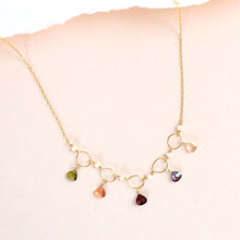 Load image into Gallery viewer, Green Onyx Mini Sparkler Necklace