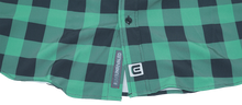 Load image into Gallery viewer, The Titan - Black/Green Plaid Long Sleeve