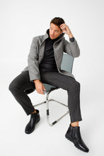 Load image into Gallery viewer, The Montreal Black Leather Casual Zip-Up Ankle Men Boot