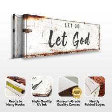 Load image into Gallery viewer, Let Go Let God Faith Sign