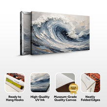 Load image into Gallery viewer, Modern Ocean Wave Wall Art
