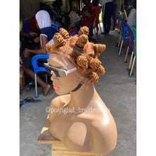 Load image into Gallery viewer, Knotless Braid Wig > Bantu Knots > Jayda